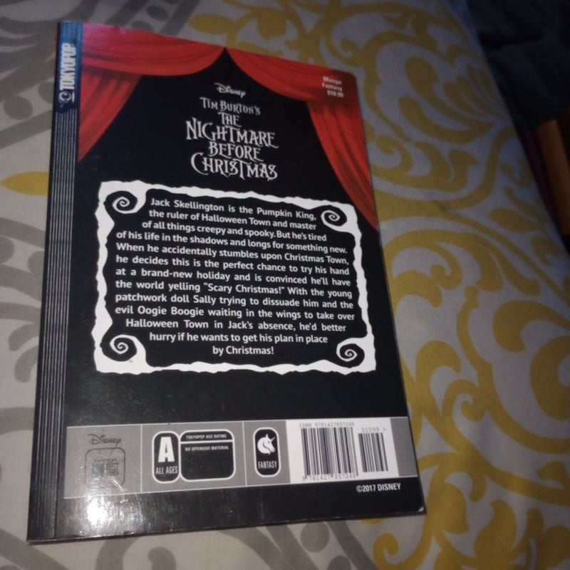 Disney Manga: Tim Burton's the Nightmare Before Christmas (Softcover Edition)