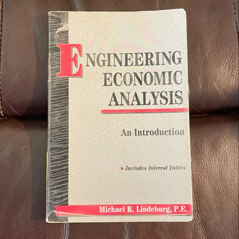 Engineering Economic Analysis