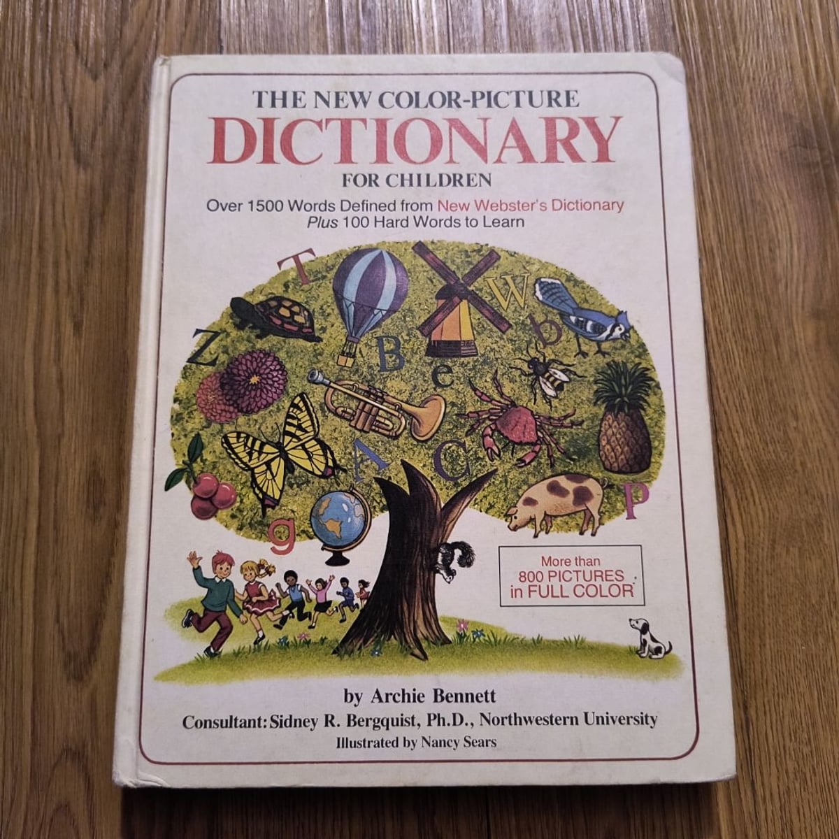 The New Color Picture Dictionary for Children by Archie Bennett