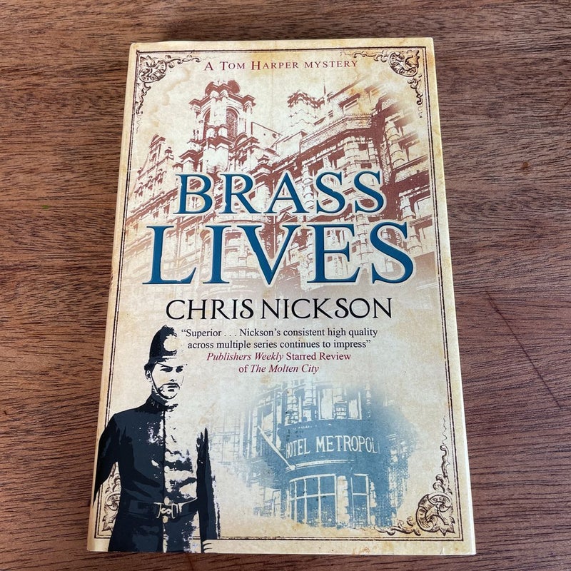 Brass Lives (Tom Harper Mystery) 