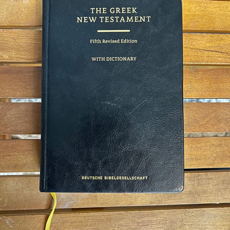 UBS 5th Revised Edition - Greek New Testament