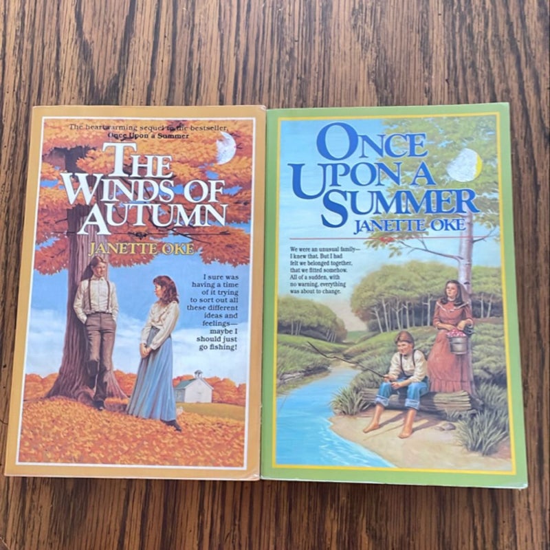 Set of 2:Once Upon a Summer & The Winds of Autumn 