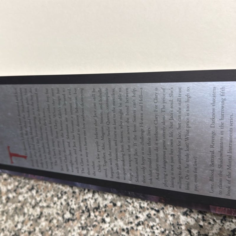 City of Lost Souls First Edition