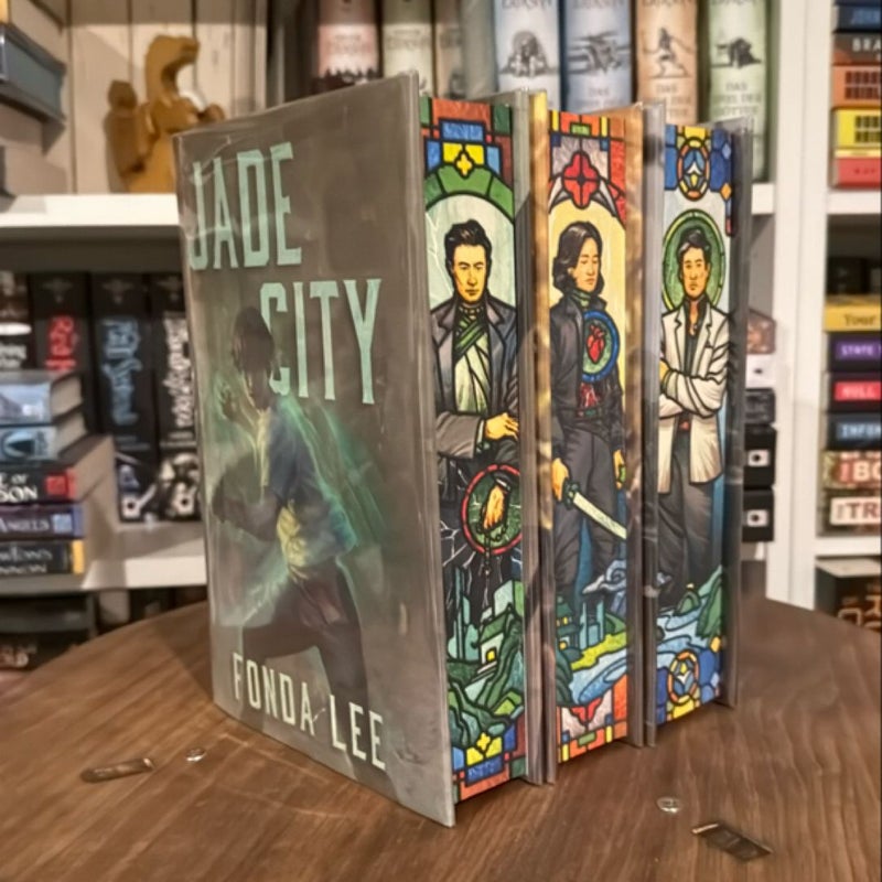 Jade City, Jade War, Jade Legacy; Green Bone Saga; Broken Binding Edition