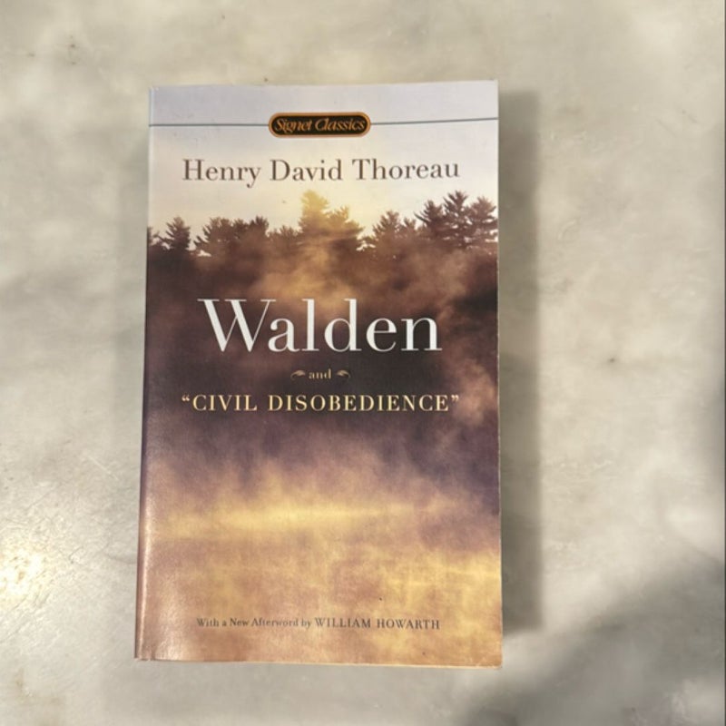 Walden and Civil Disobedience