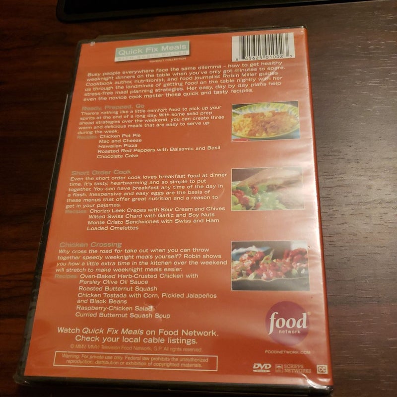 New Sealed Food Network Weeknight Solutions Robin Miller