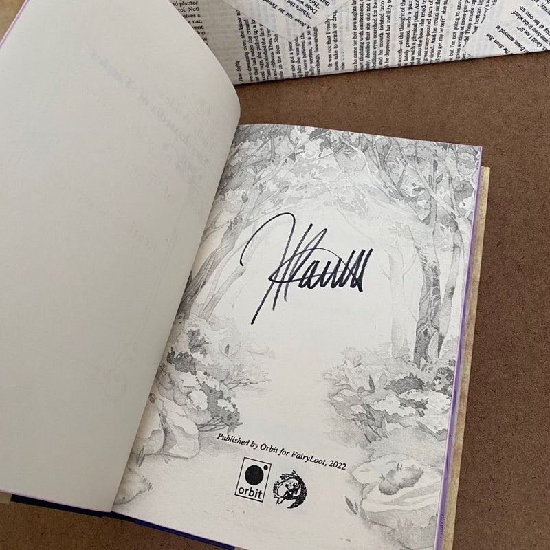 Emily Wilde’s Encyclopaedia of Faeries SIGNED FairyLoot Edition