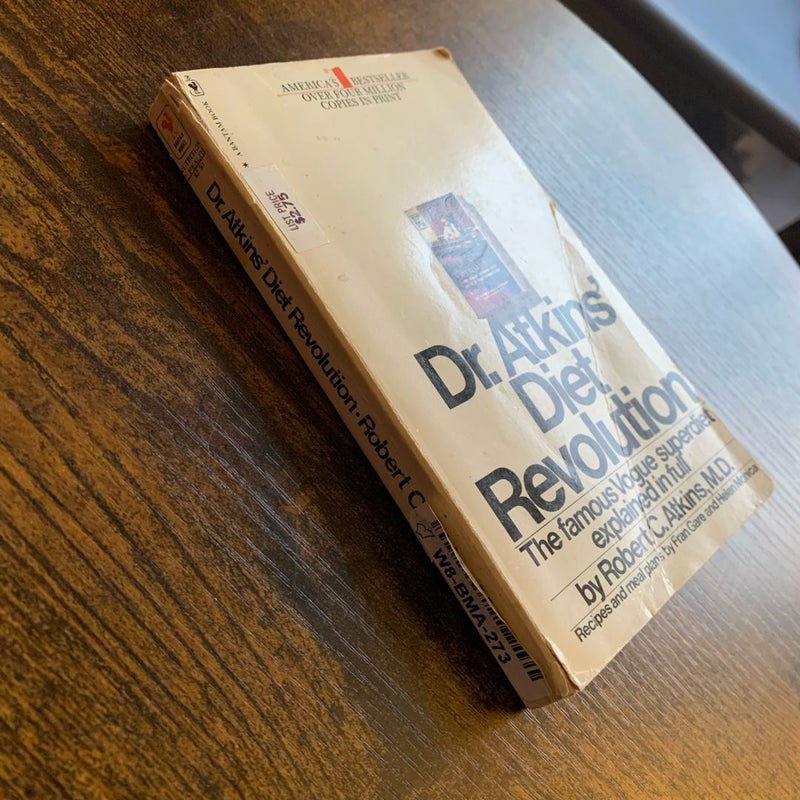 Dr. Atkins' Diet Revolution - Mass Market Paperwork 