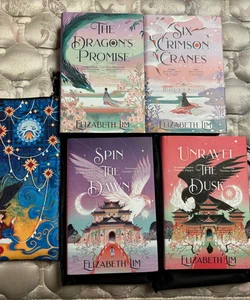 Fairyloot The Blood of Stars duology and Six Crimson Cranes duology by Elizabeth Lim 