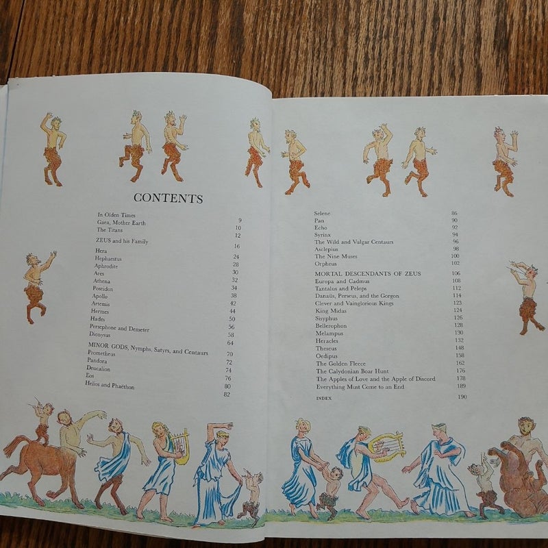 D'Aulaires Book of Greek Myths