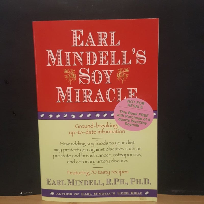 Earl Mindell's Soy Miracle