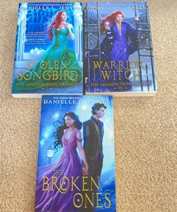 Maledicition Series-Stolen Songbird, Warrior Witch, and The Broken Ones