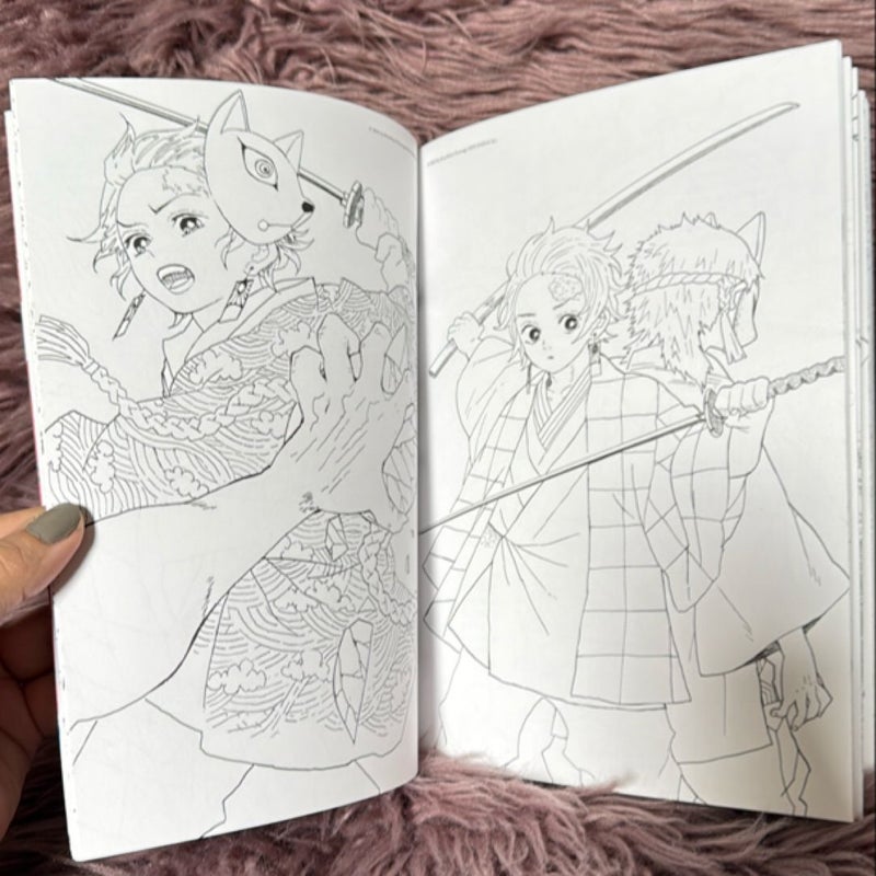 Demon Slayer: Kimetsu No Yaiba: the Official Coloring Book