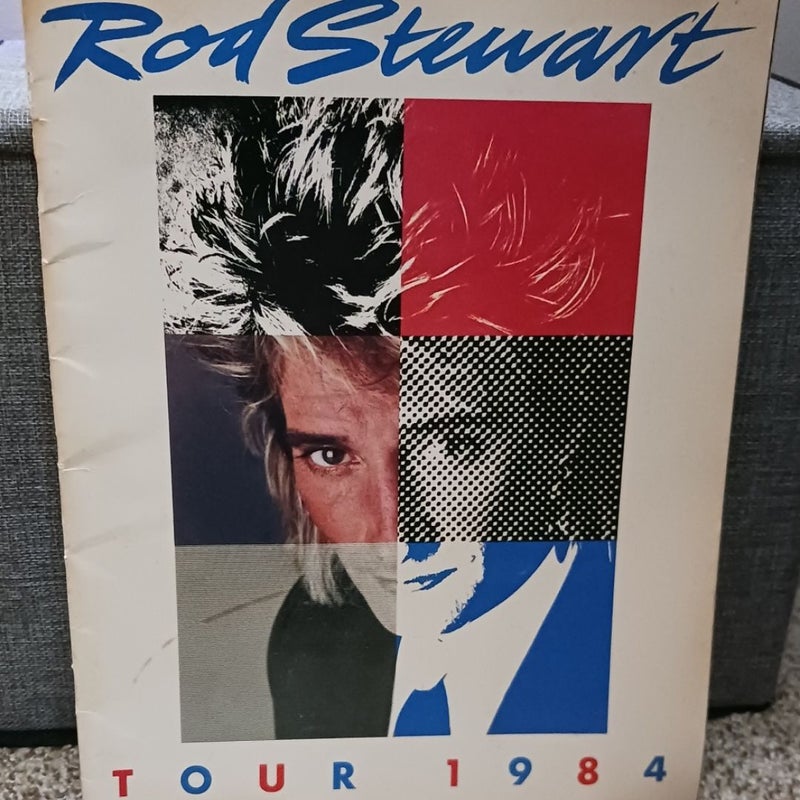 Rod Stewart 1984 Tour Program