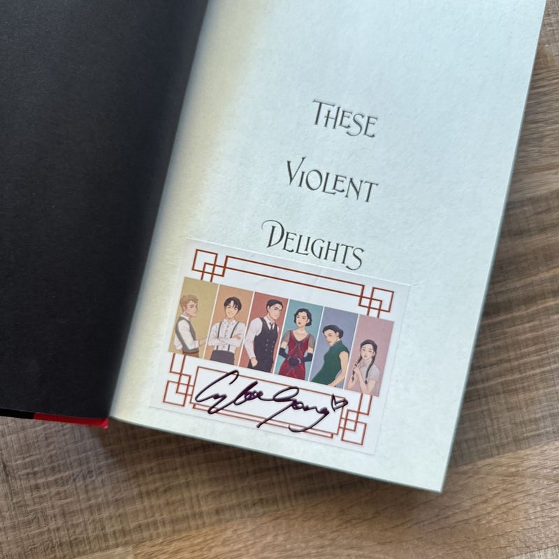 These Violent Delights SIGNED