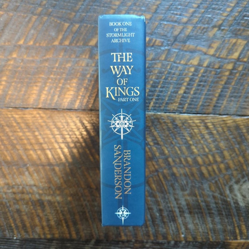 The Way of Kings Part One - 1st Edition/1st Printing