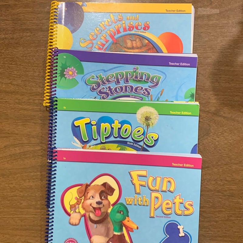 Abeka First Grade Reading Teacher Editions