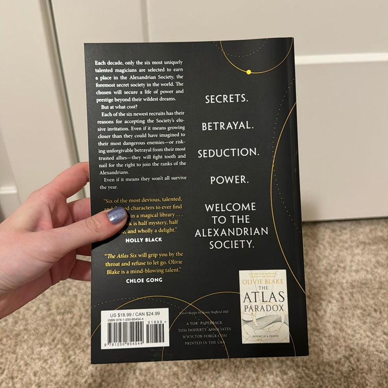 The Atlas Six by Olivie Blake, Paperback Pangobooks