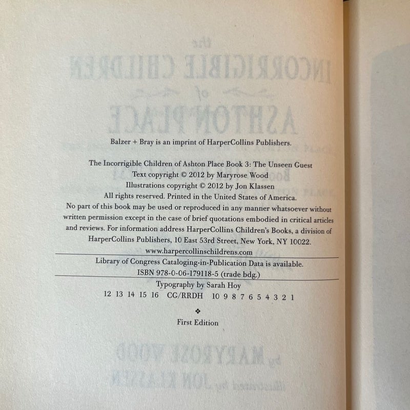 The Incorrigible Children of Ashton Place: Book III