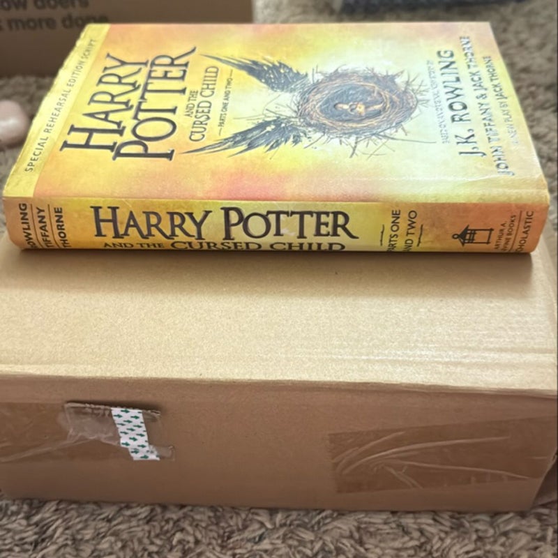 Harry Potter and the Cursed Child Parts One and Two (Special Rehearsal Edition Script)