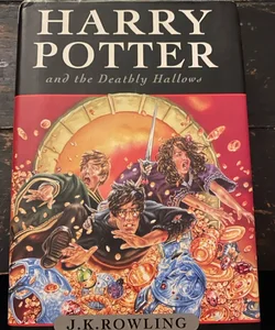 Harry Potter and the Deathly Hollows first Canadian edition