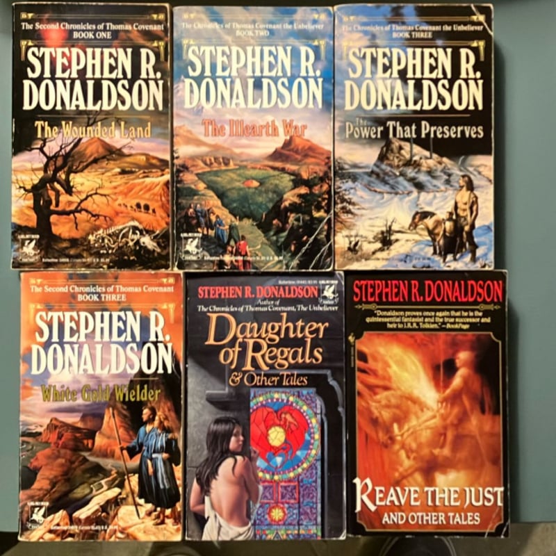 The Wounded Land, The Illearth War, The power that Preserves, White ...