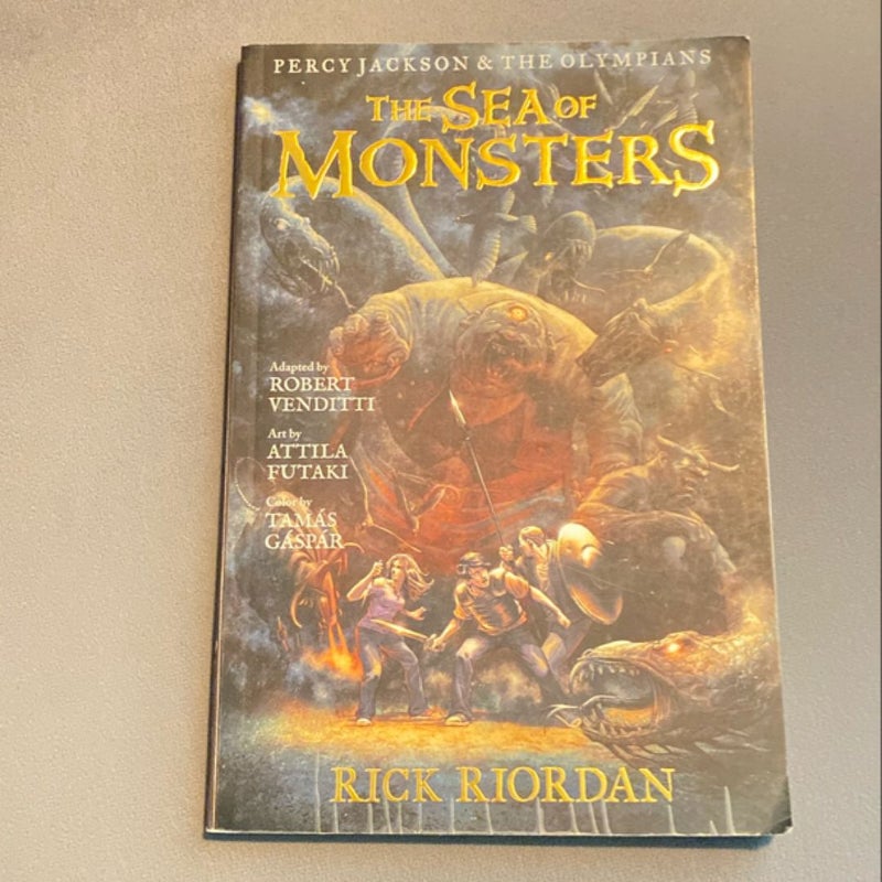 Percy Jackson and the Olympians Sea of Monsters, the: the Graphic Novel