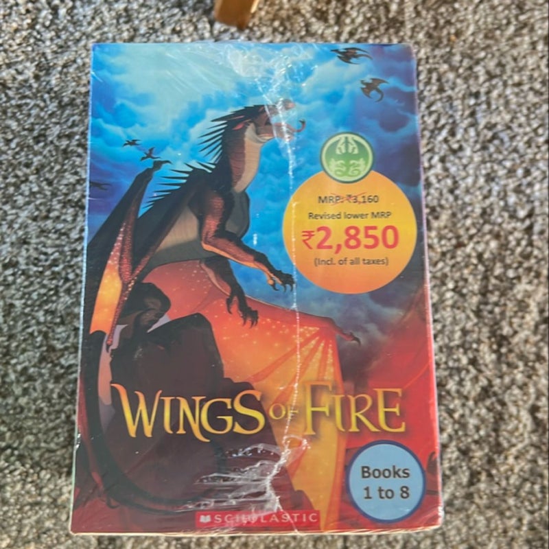 Wings of Fire Boxset 1-8