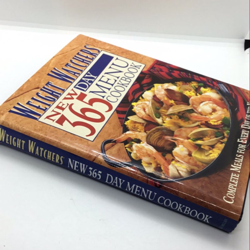 Weight Watchers New 365-Day Menu Cookbook