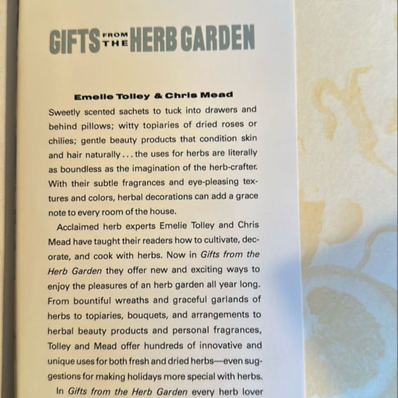 Gifts from the Herb Garden