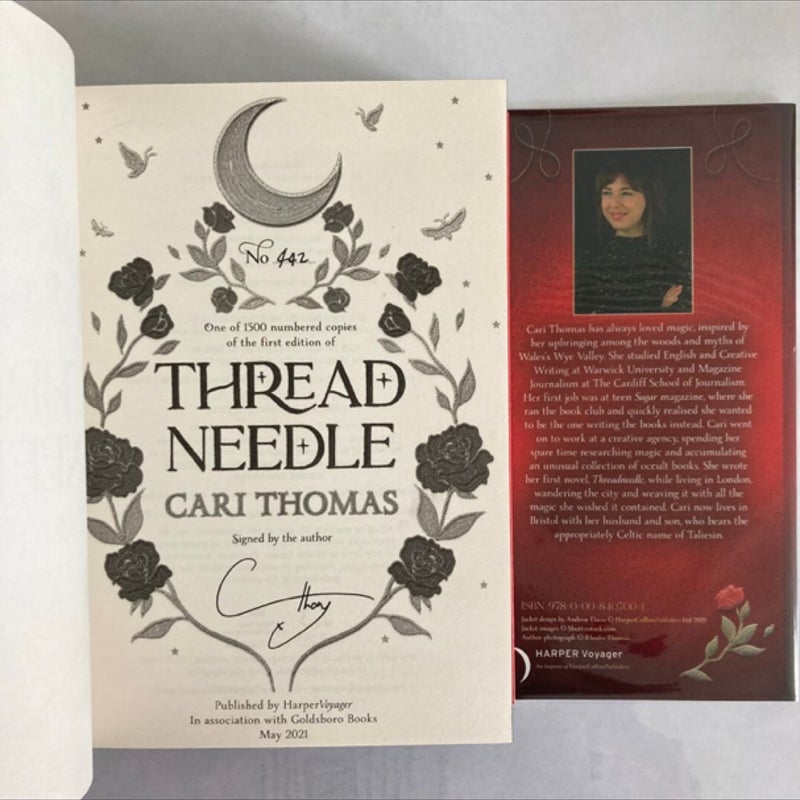 Threadneedle, Shadowstitch & The Hedge Witch Goldsboro SIGNED NUMBERED Editions