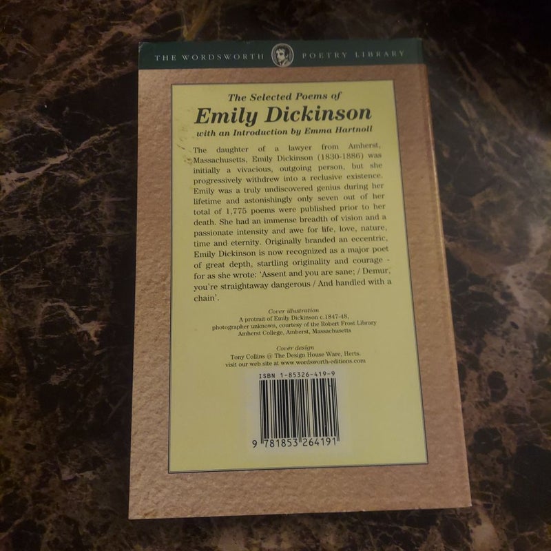 The Selected Poems of Emily Dickinson