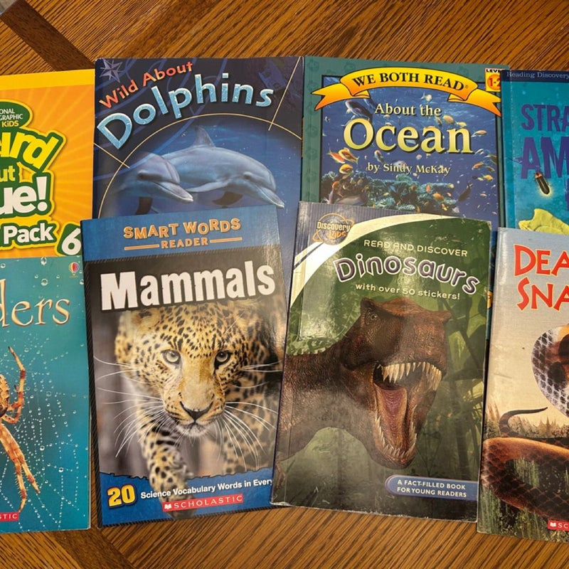 Huge Lot of 21 Non-Fiction Animal Early Readers for Kids 
