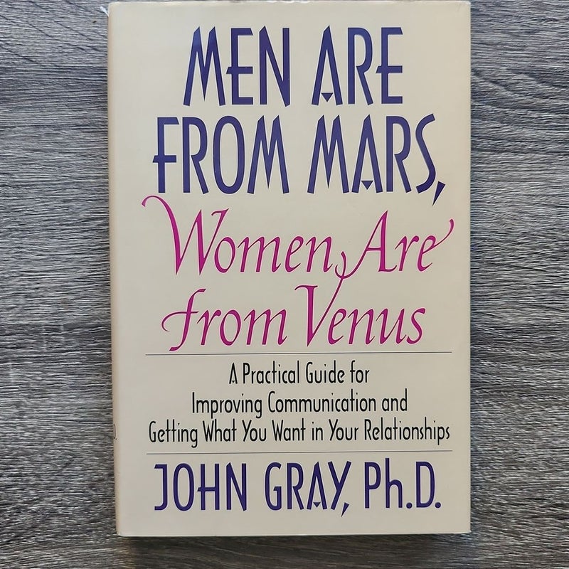 Men Are from Mars, Women Are from Venus