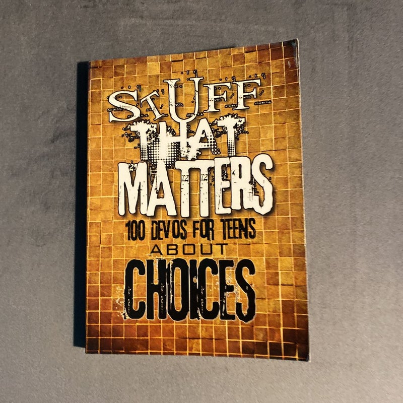 Stuff That Matters