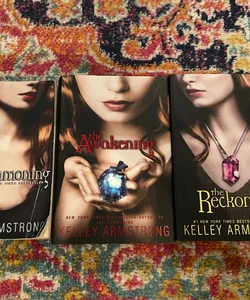 Kelley Armstrong  Lot of 3 PB & HC Books Summoning, Awakening, Reckoning VG