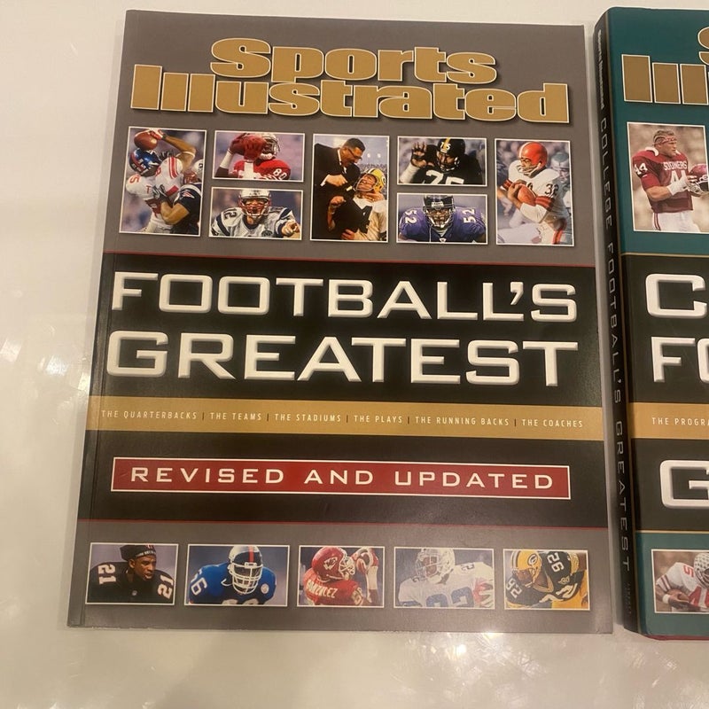 Bundle of Sports Illustrated Football Books