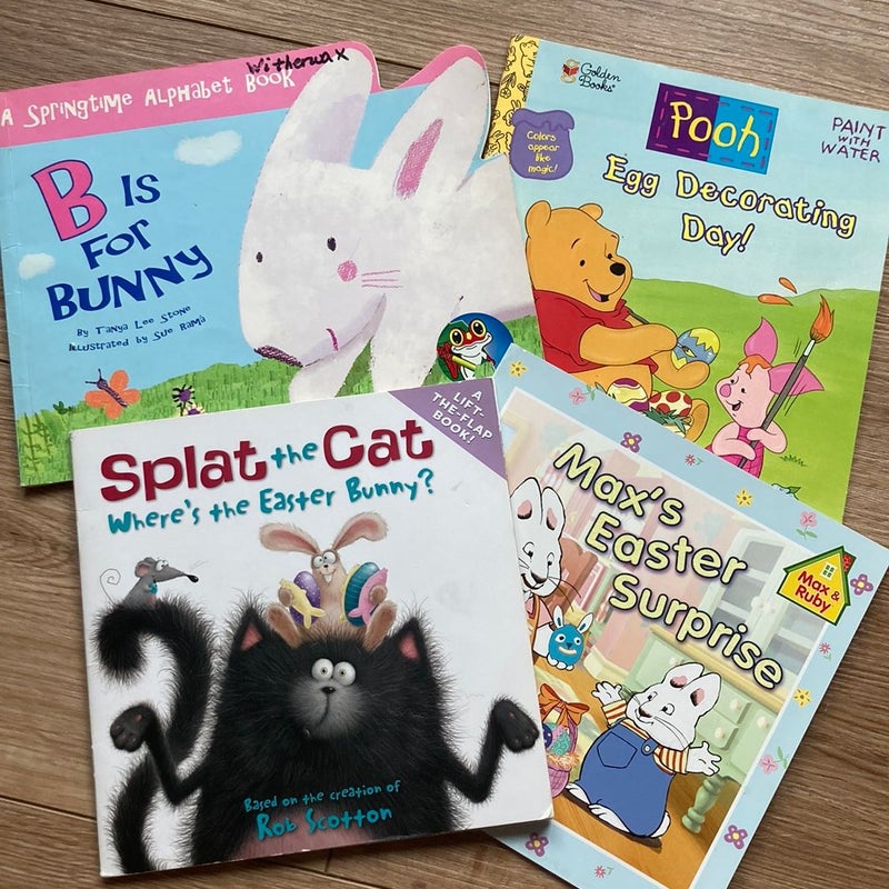  Bundle of (4) Easter Books for Kids