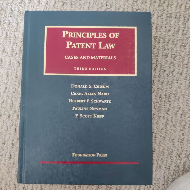 Principles of Patent Law