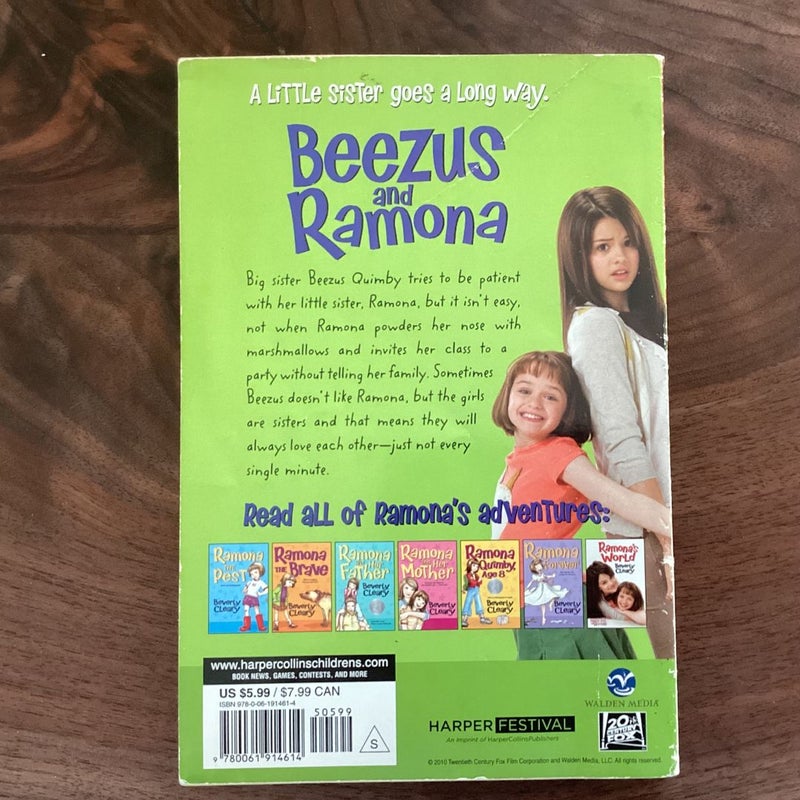 Beezus and Ramona Movie Tie-In Edition