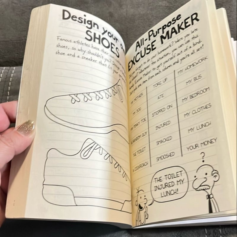 The wimpy kid do it yourself book