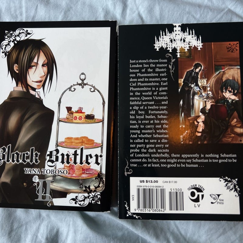 Black Butler, Vol. 1 & 2