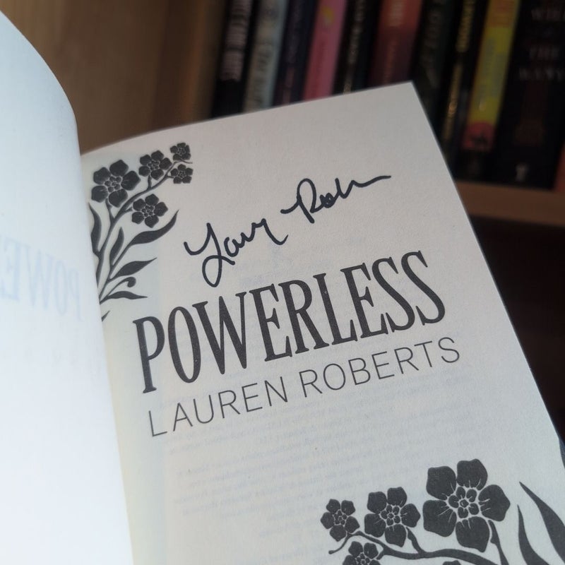 Powerless (signed)