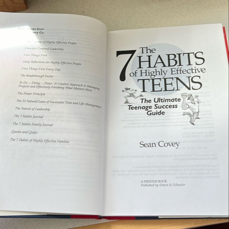 The 7 Habits of Highly Effective Teens