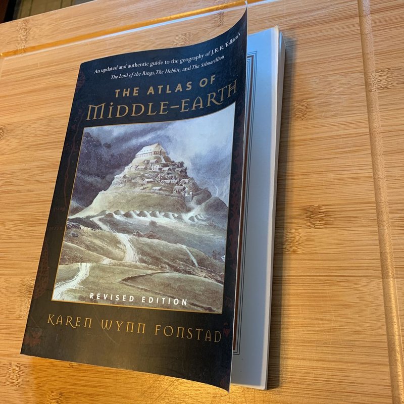 Atlas of Middle-Earth by Karen Wynn Fonstad, Paperback | Pango Books