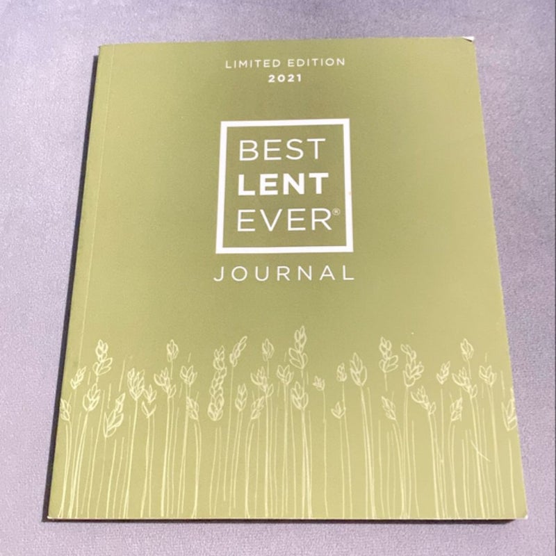 The Best Lent Ever Journal by Matthew Kelly
