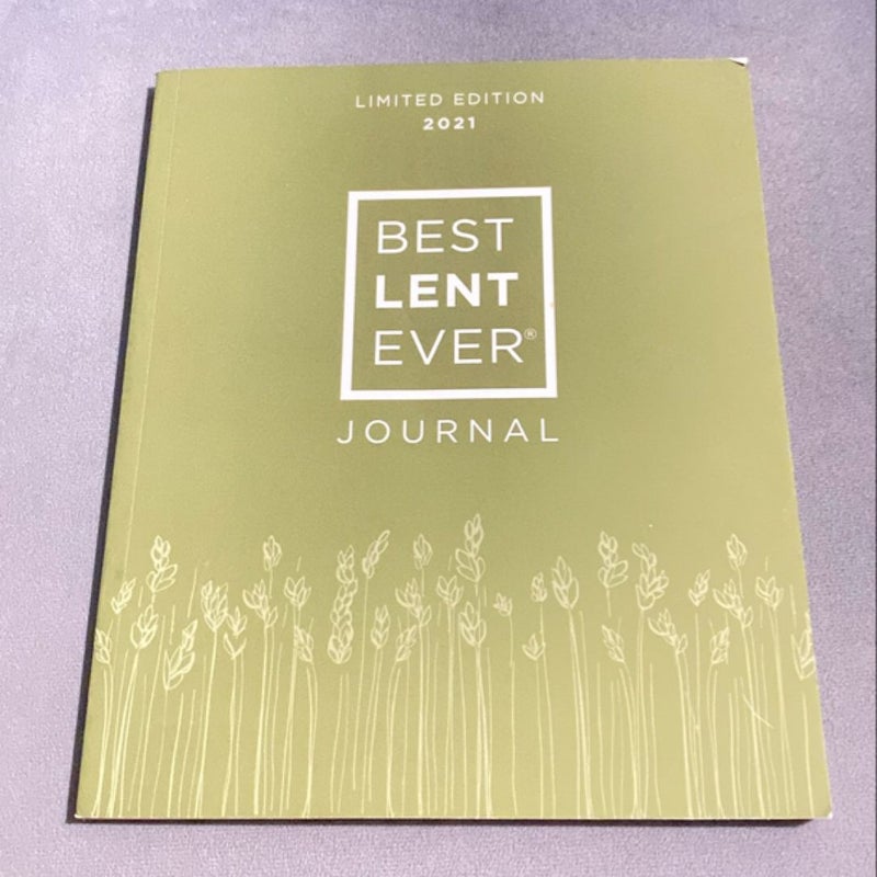 The Best Lent Ever Journal