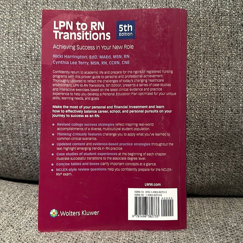 LPN to RN Transitions 5th edition