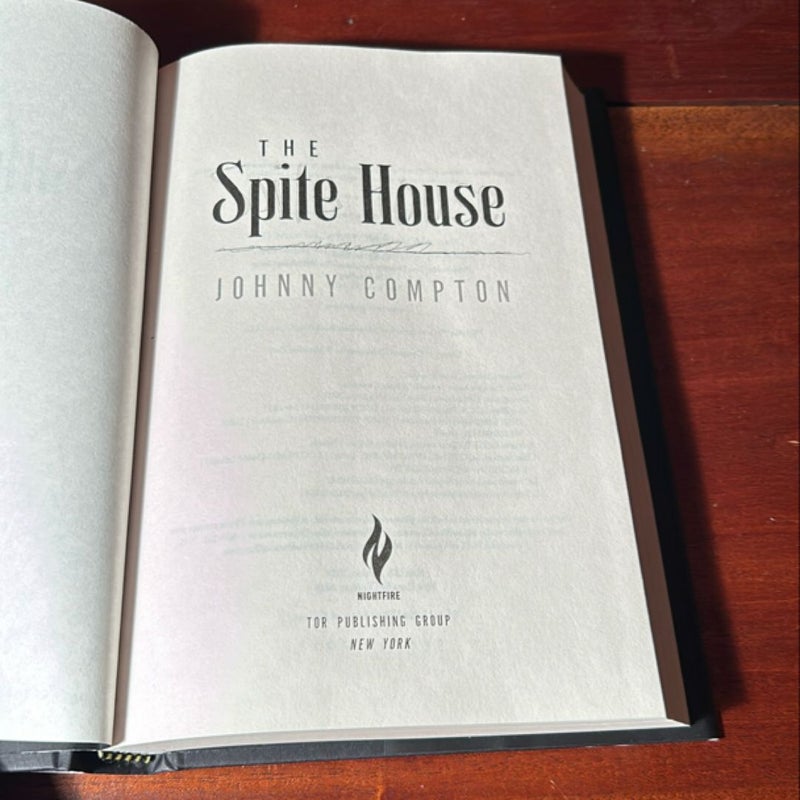 The Spite House (1st Ed/1st)