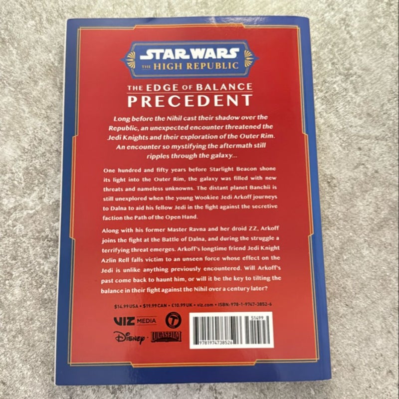 Star Wars: the High Republic, the Edge of Balance: Precedent